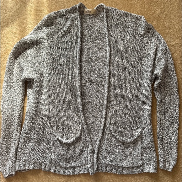 Hollister Sweaters - Hollister Women's Marled Gray Cardigan